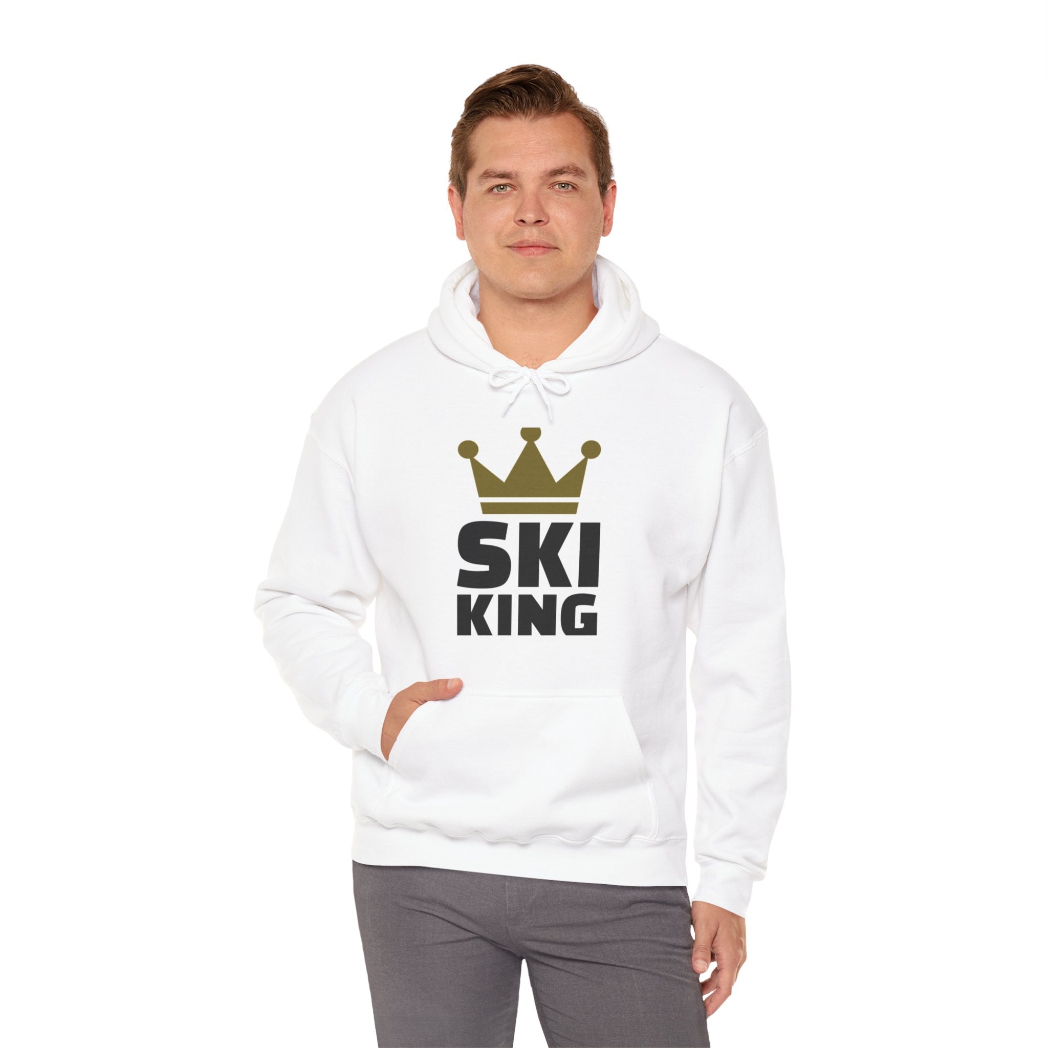 Ski king- Heavy Blend™ Hooded Sweatshirt