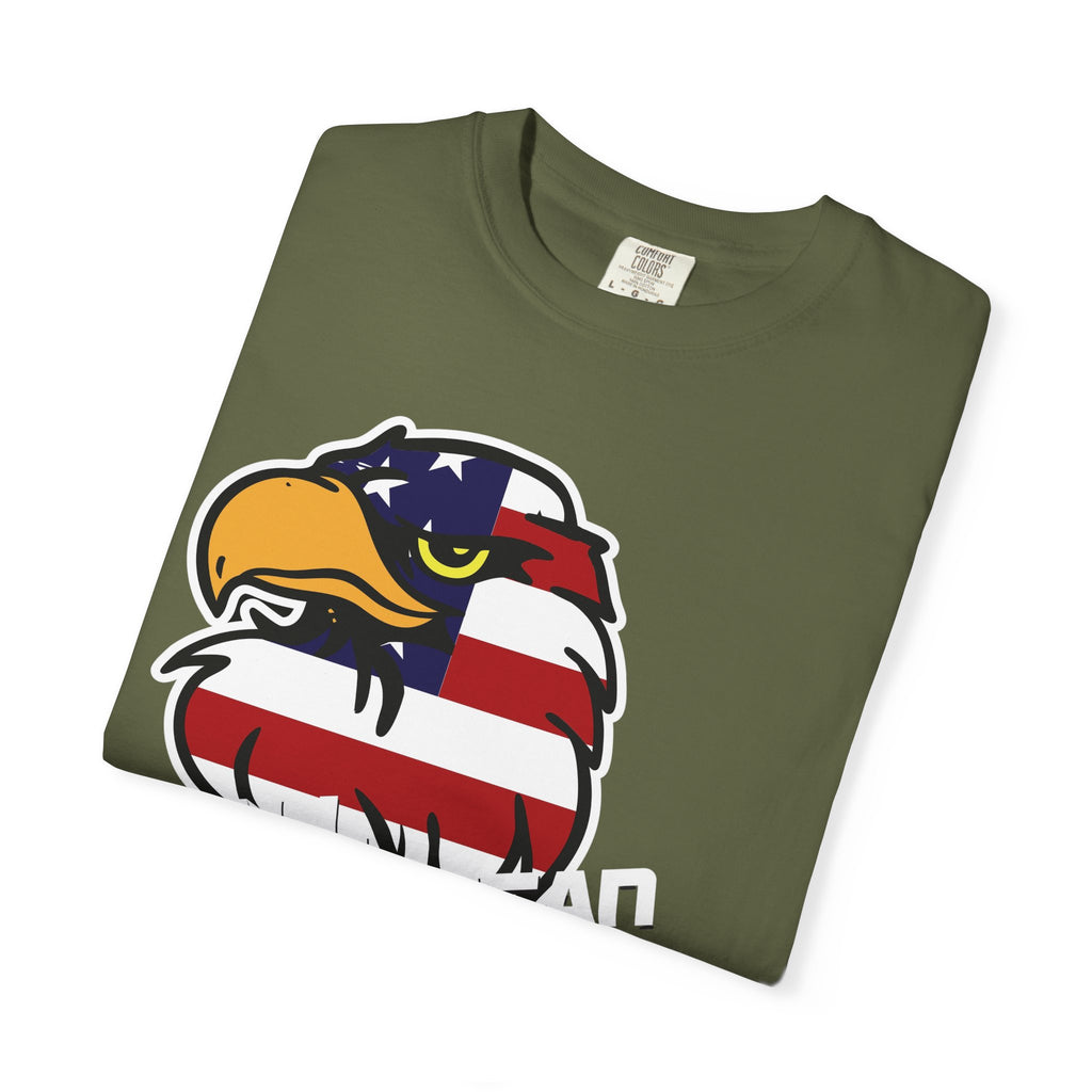 American Dad Garment-Dyed T-shirt, Patriotic Shirt, Father's Day Gift, Unisex Tee, 4th of July Apparel, Casual Wear