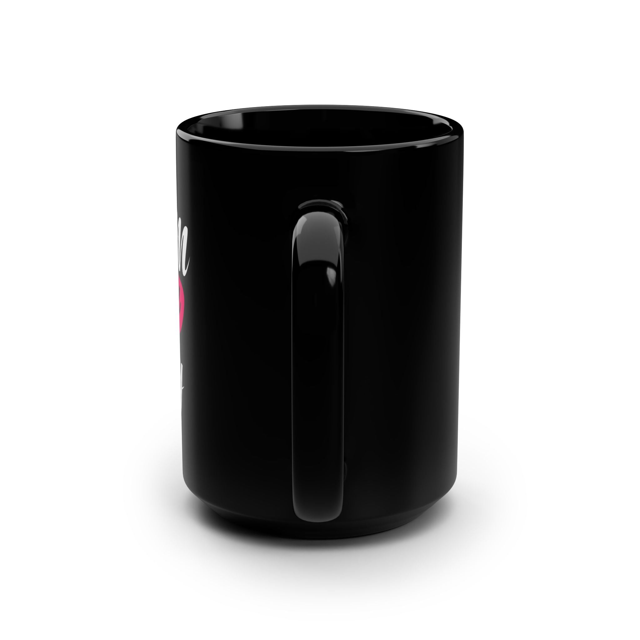 Mom Off Duty Black Mug - 15oz Coffee Cup for Busy Moms, Gift for Mother's Day, Relaxation, Home, Office, Fun Design