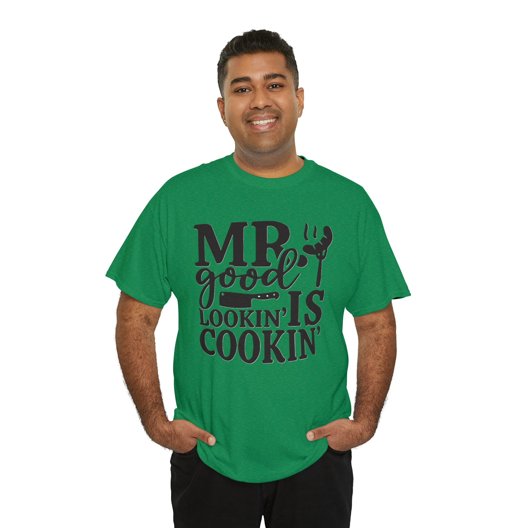Mr good looking— Heavy Cotton Tee