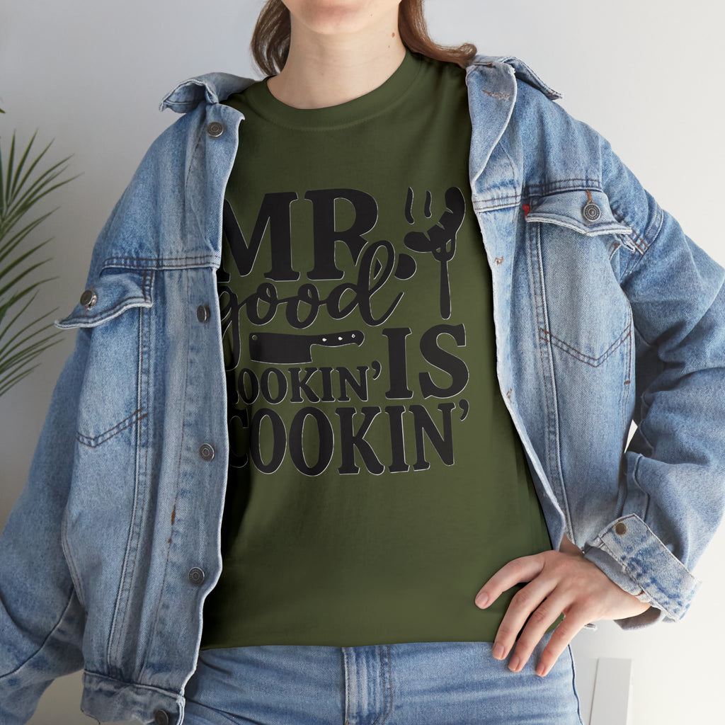 Mr good looking— Heavy Cotton Tee