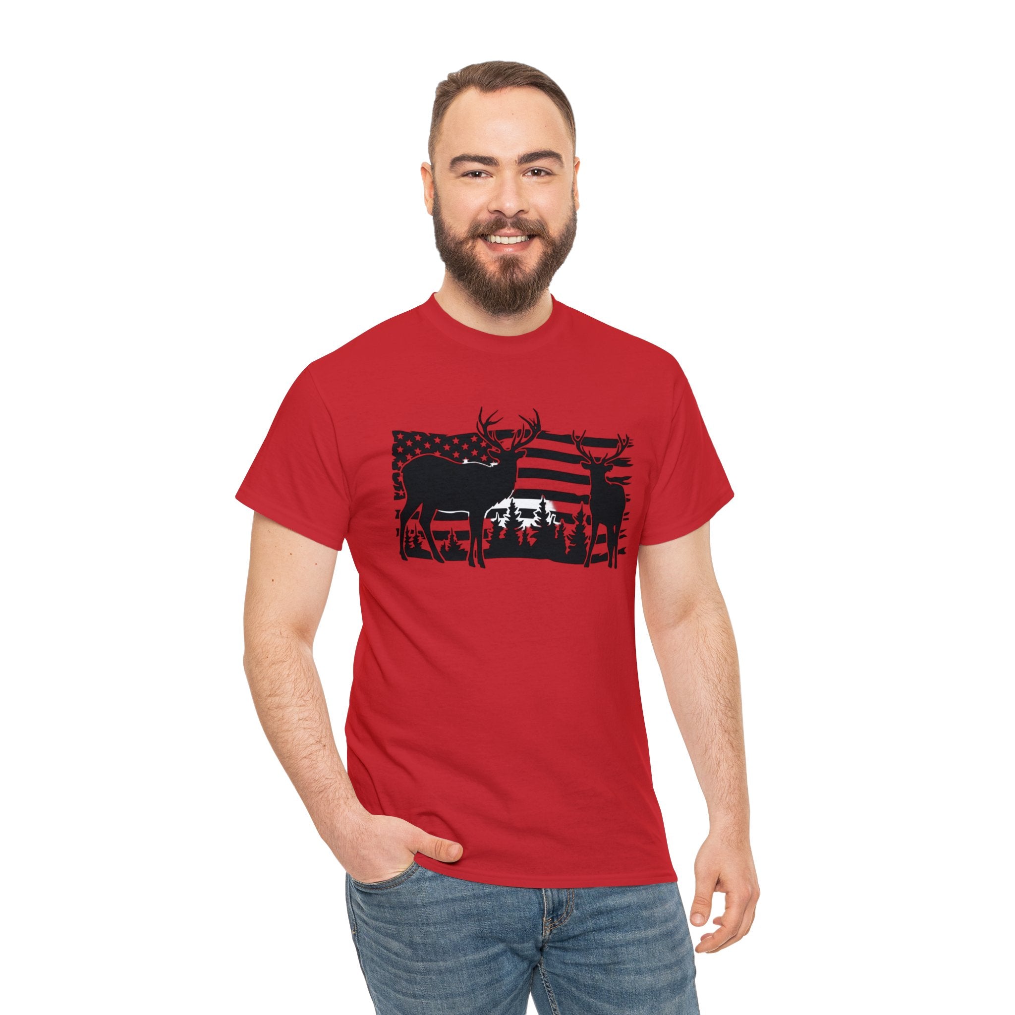 Hunting- Unisex Heavy Cotton Tee