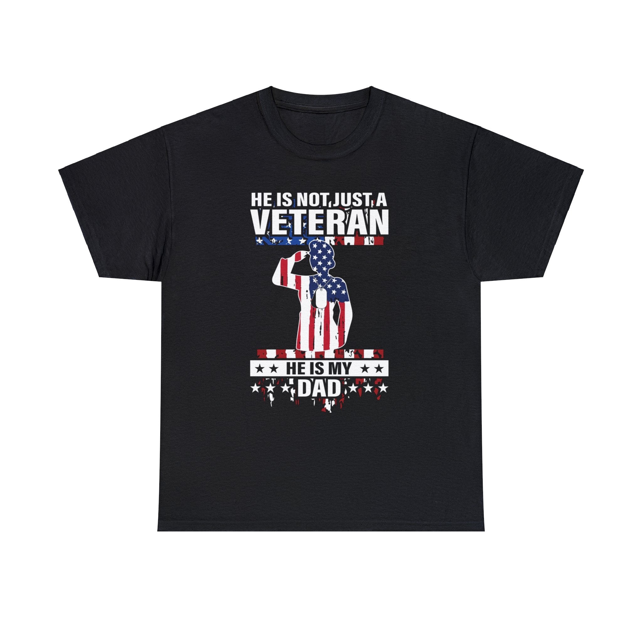 He is not just a veteran— Heavy Cotton Tee