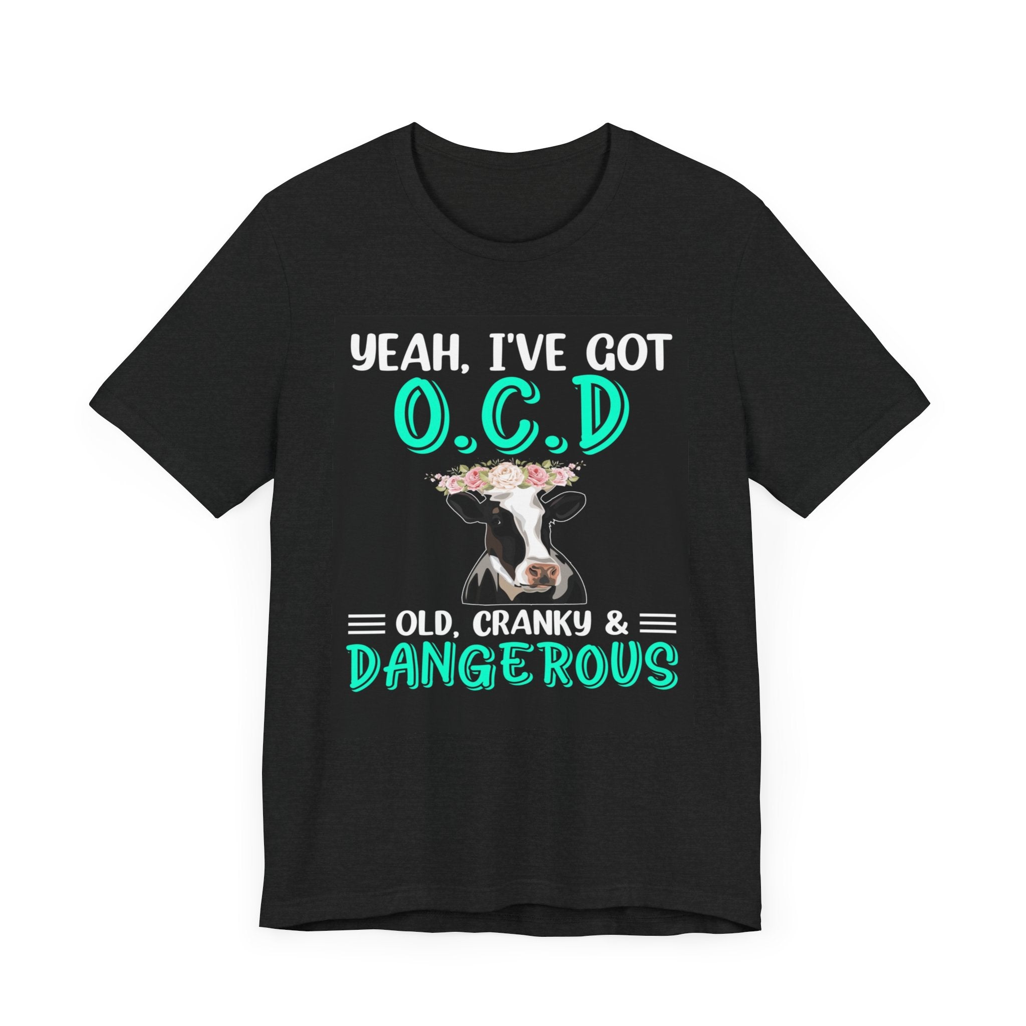 O.C.D- funny- Jersey Short Sleeve Tee shirt