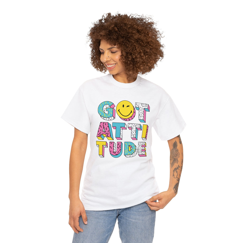 Got attitude— Heavy Cotton Tee shirt