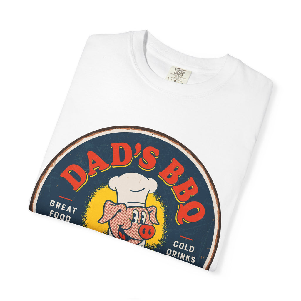 Dad's BBQ T-Shirt - Chill & Grill Design