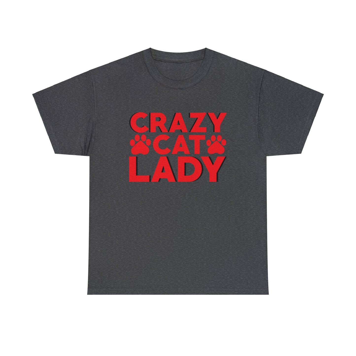 Crazy cat lady— Heavy Cotton Tee