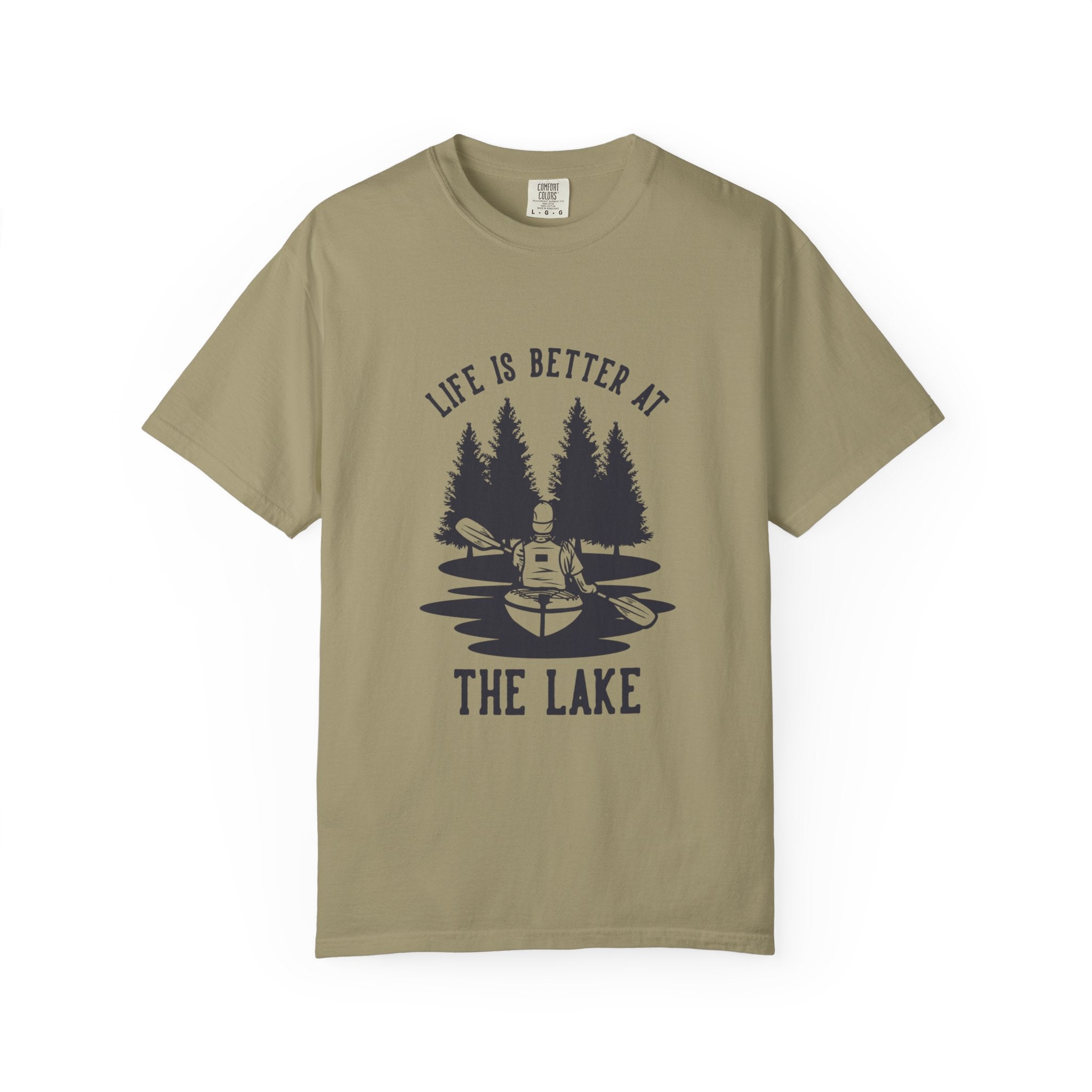 Lake Life Unisex Garment-Dyed T-Shirt - "Life is Better at the Lake"