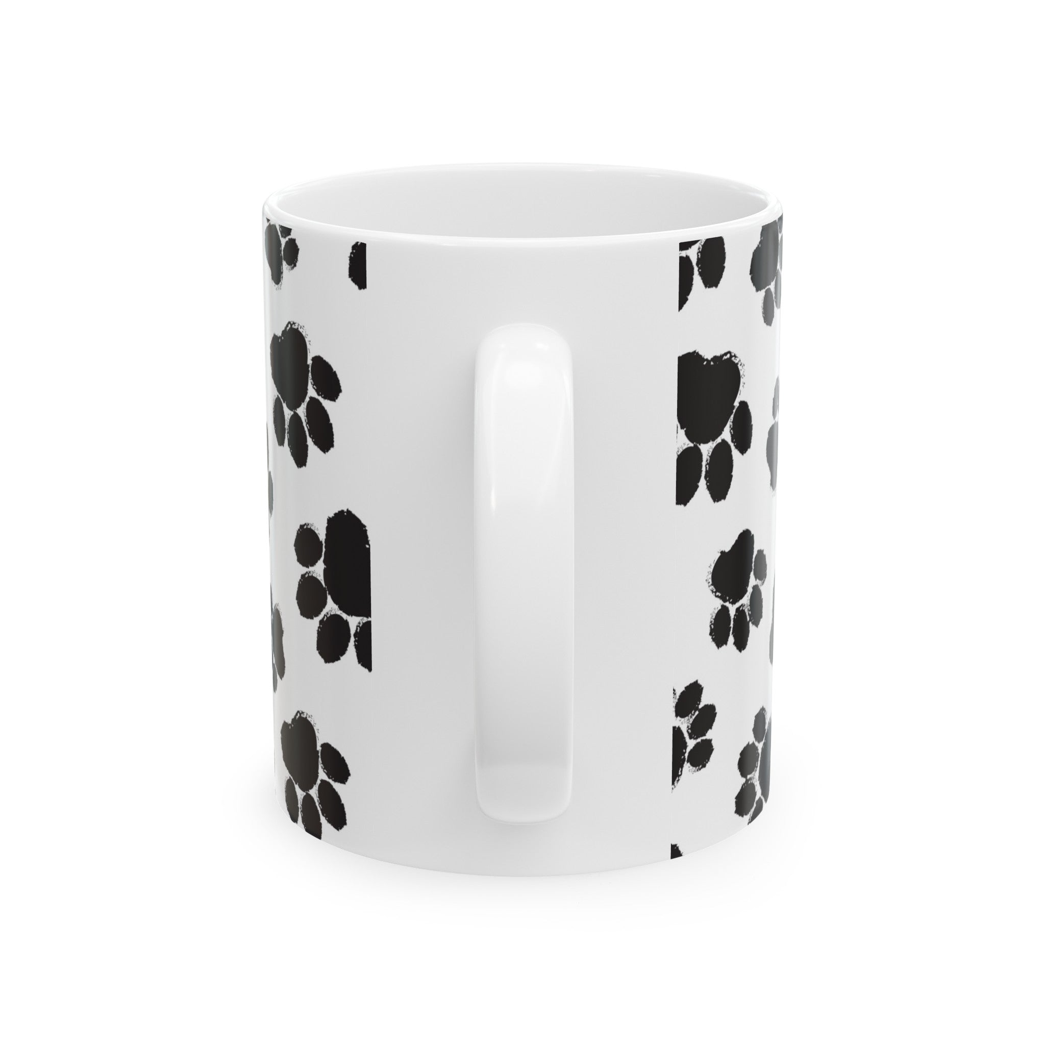 Dog paws coffee Ceramic Mug, (11oz,)