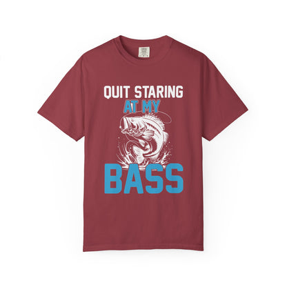 Fishing Enthusiast Graphic Tee, Funny Bass Fishing T-Shirt, Great for Outdoorsmen, Perfect Gift for Anglers, Unisex Beachwear