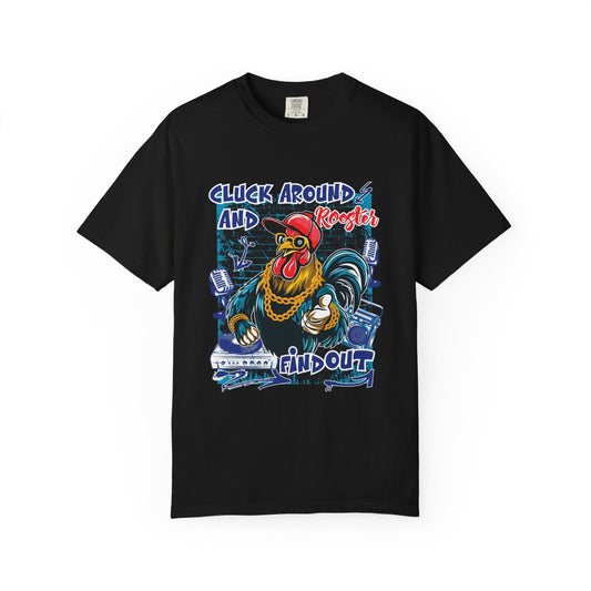 Groovy Rooster T-Shirt: Perfect Gift for Music Lovers, Festivals, Party Wear, Funny Humor Tee, Unisex Style