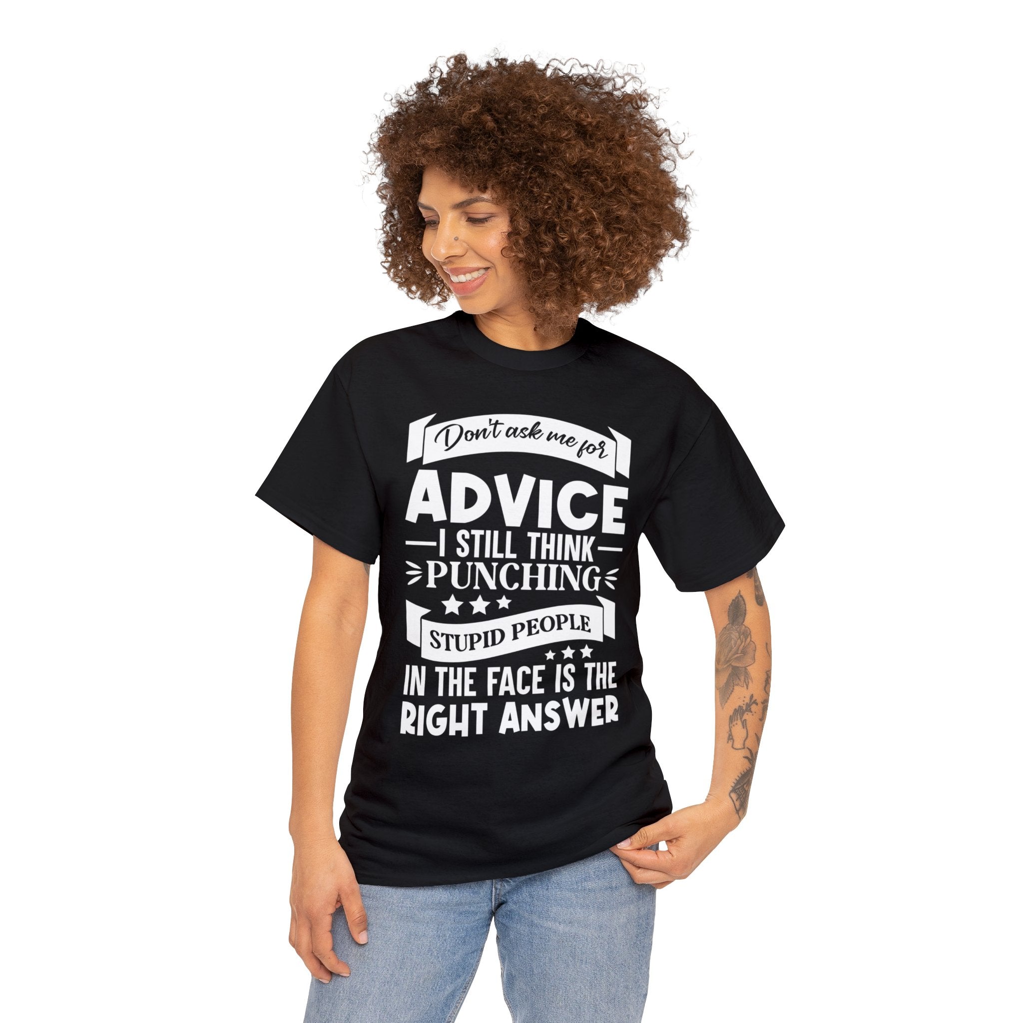 Don’t ask me-Unisex Heavy Cotton Tee