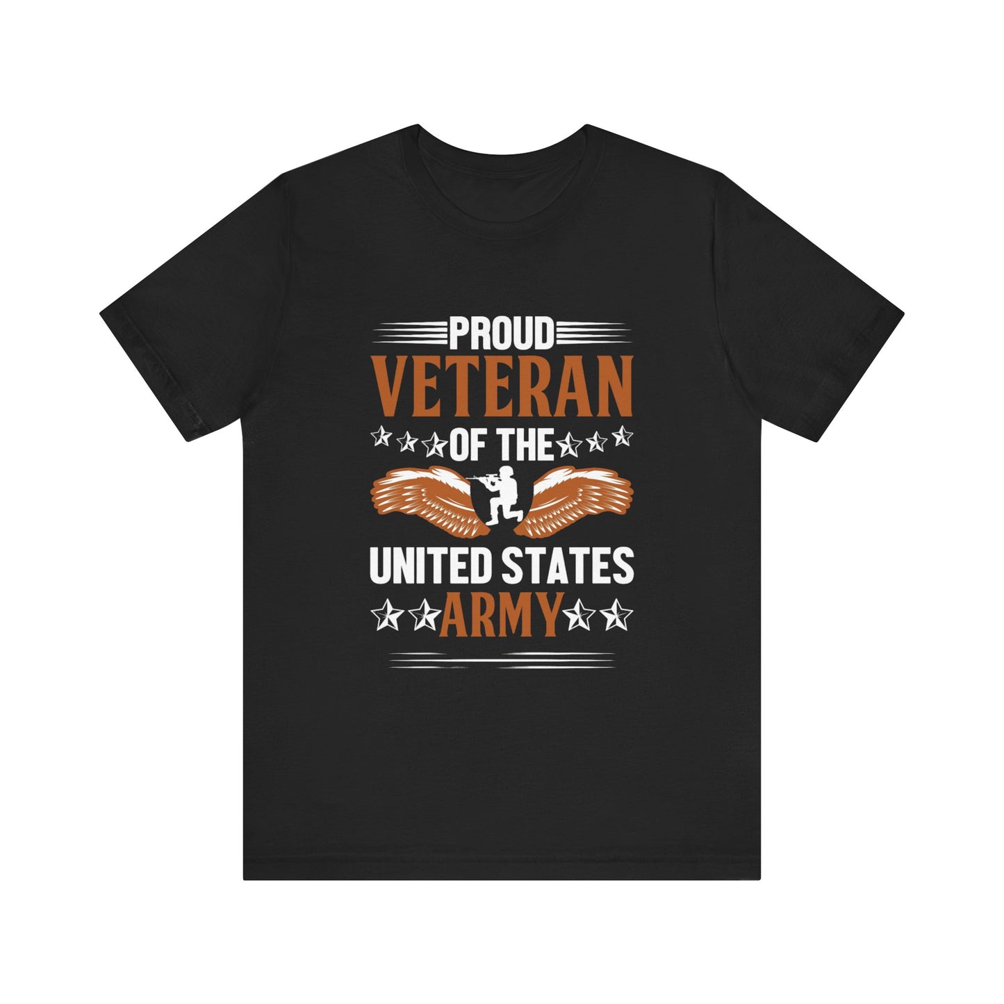Proud Army Veteran—  Jersey Short Sleeve Tee