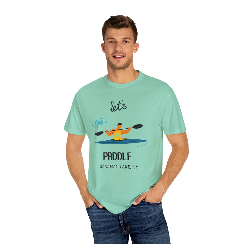 Kayaking T-Shirt - "Let's Paddle" unisex