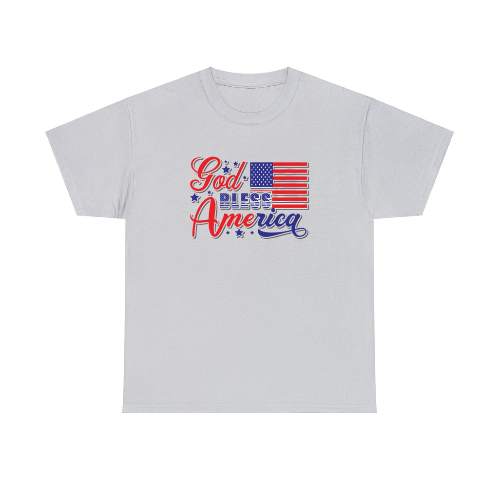 God bless America Heavy Cotton Tee shirt