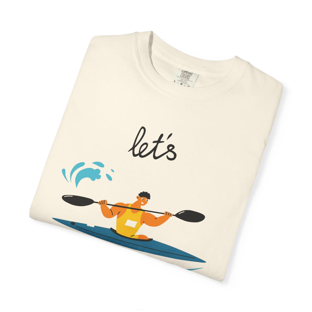 Kayaking T-Shirt - "Let's Paddle" unisex