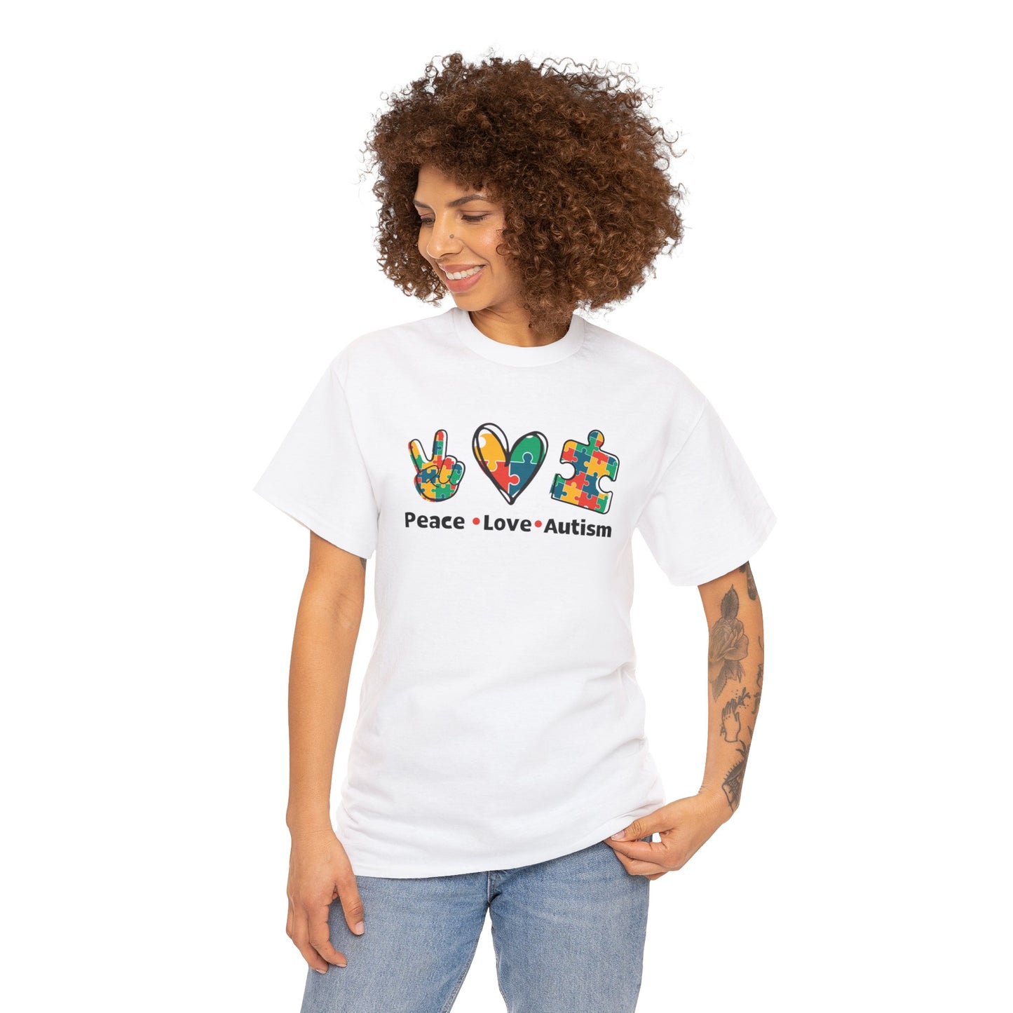 Autism— Heavy Cotton Tee Shirt