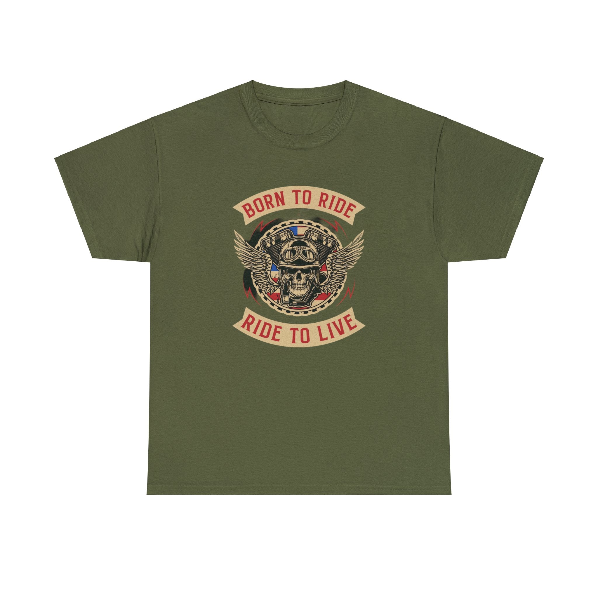 Born to ride—Heavy Cotton Tee