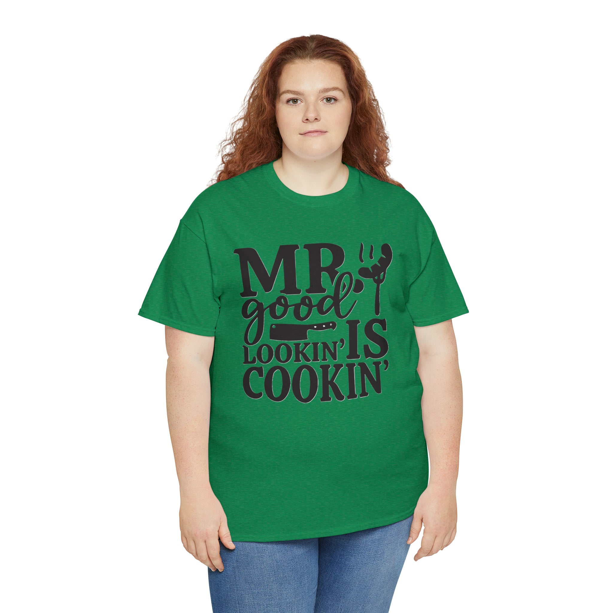 Mr good looking— Heavy Cotton Tee