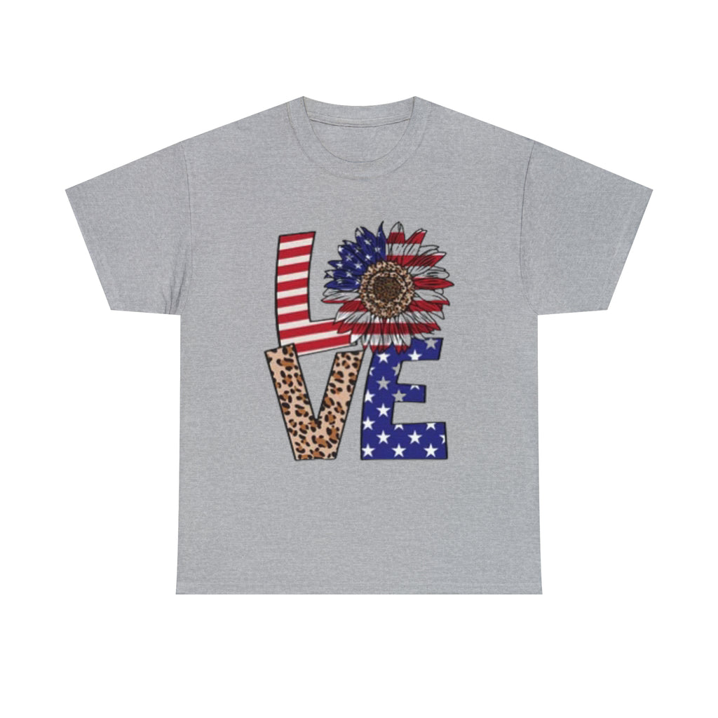 USA love-  Heavy Cotton Tee