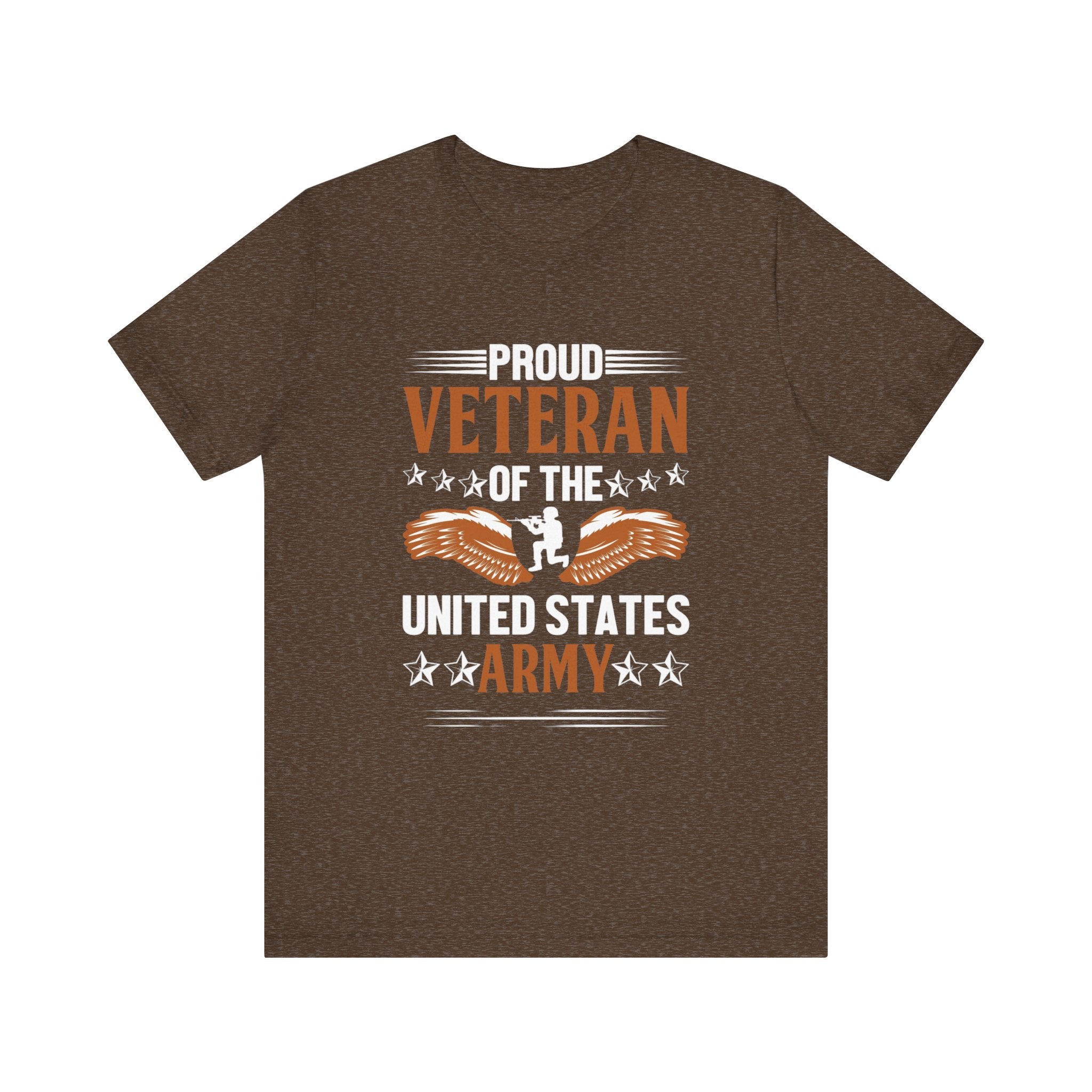 Proud Army Veteran—  Jersey Short Sleeve Tee