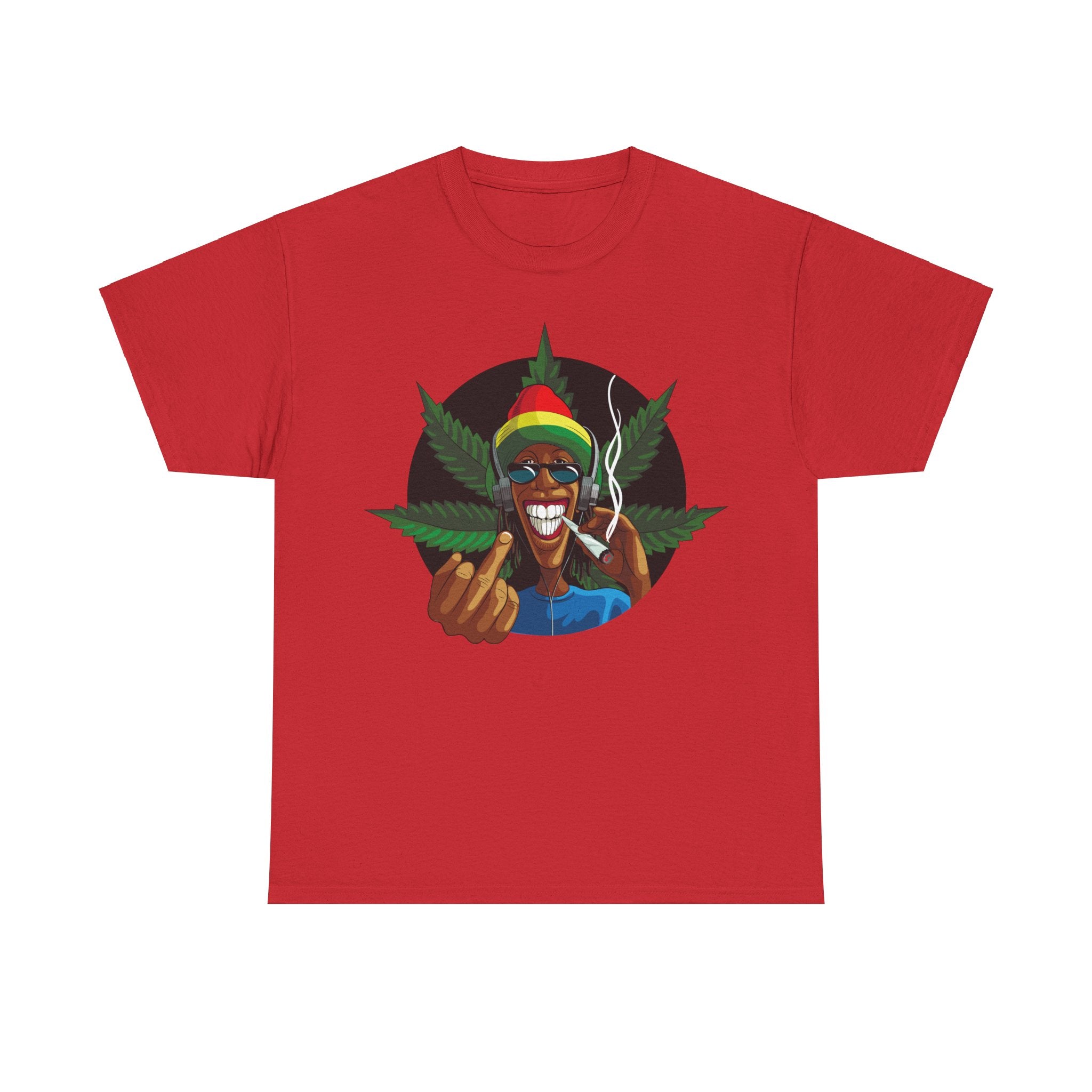 Fu # weed- Unisex Heavy Cotton Tee shirt