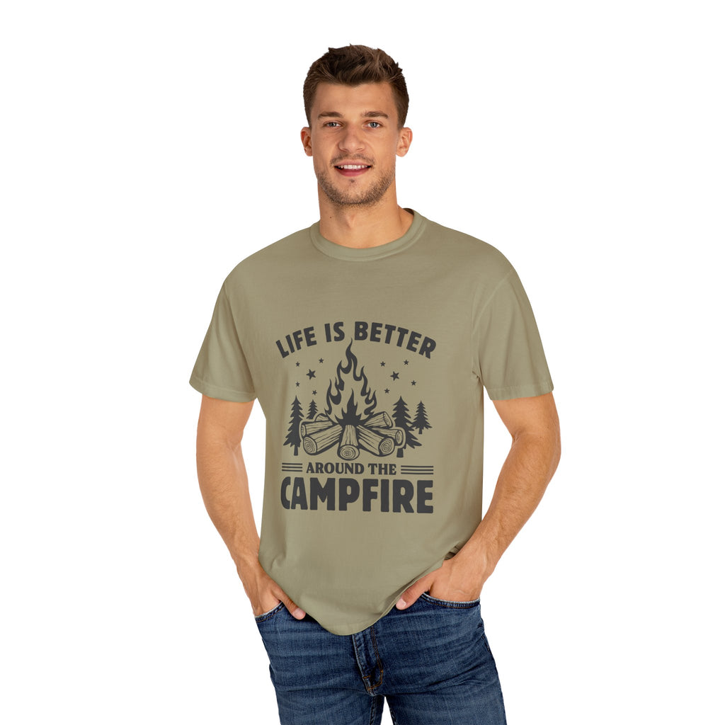 Campfire Vibes Unisex T-Shirt | Outdoor Adventure Tee | Camping Gift | Life is Better Around the Campfire | Casual Summer Shirt, [...]