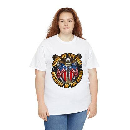 Home of the brave - Unisex Heavy Cotton Tee