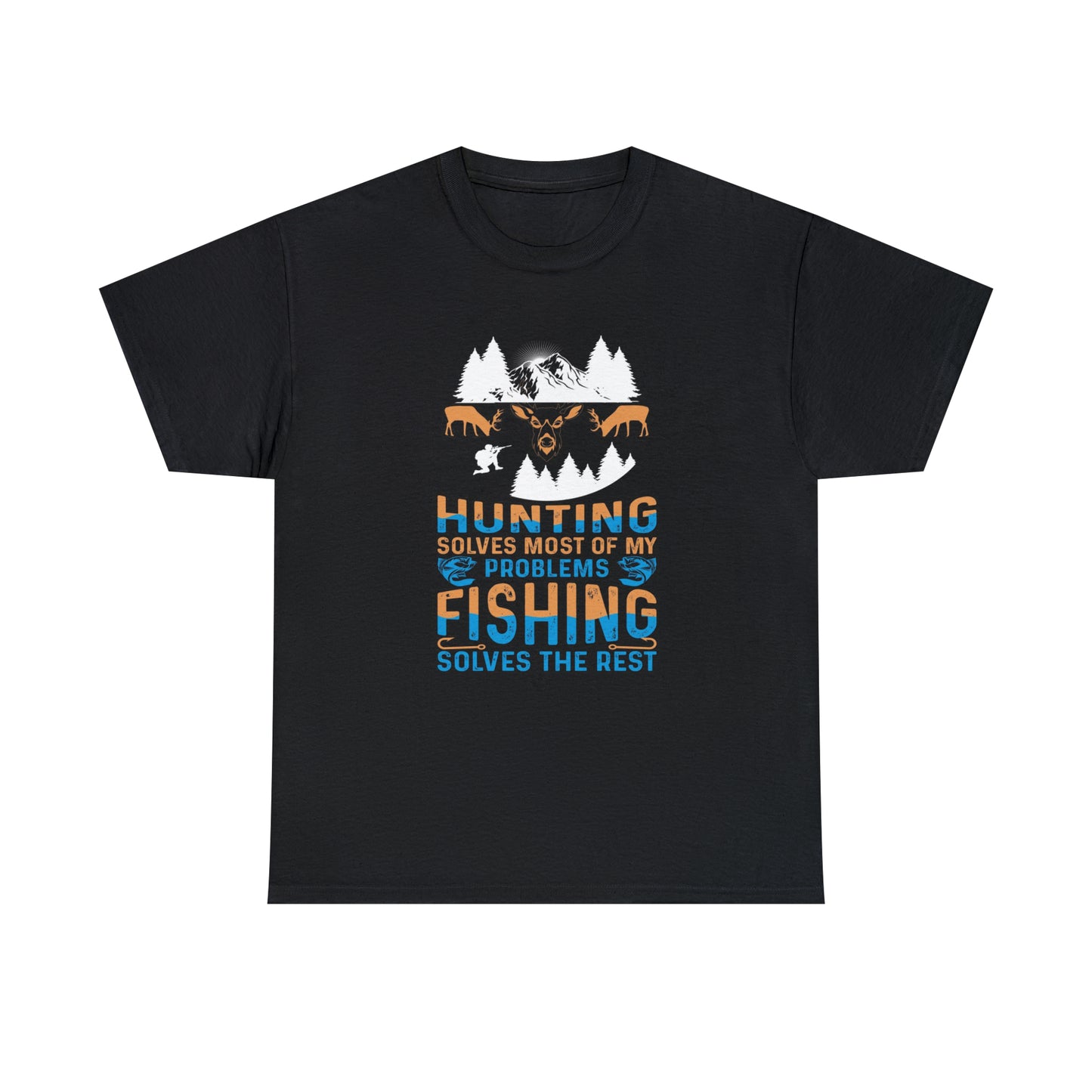 Hunting and fishing- Heavy Cotton Tee
