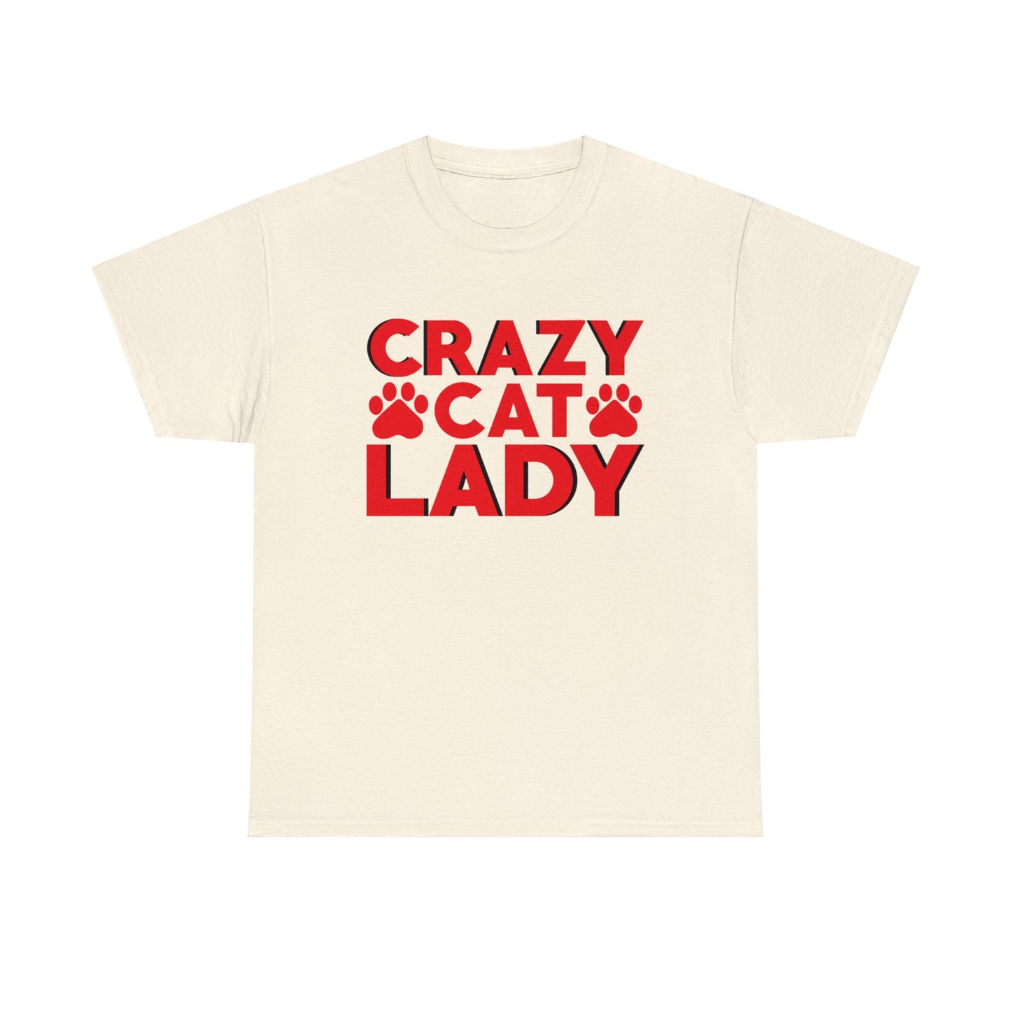 Crazy cat lady— Heavy Cotton Tee