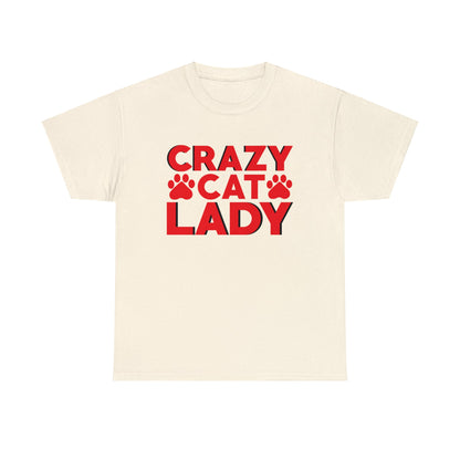 Crazy cat lady— Heavy Cotton Tee