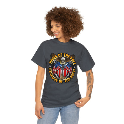 Home of the brave - Unisex Heavy Cotton Tee