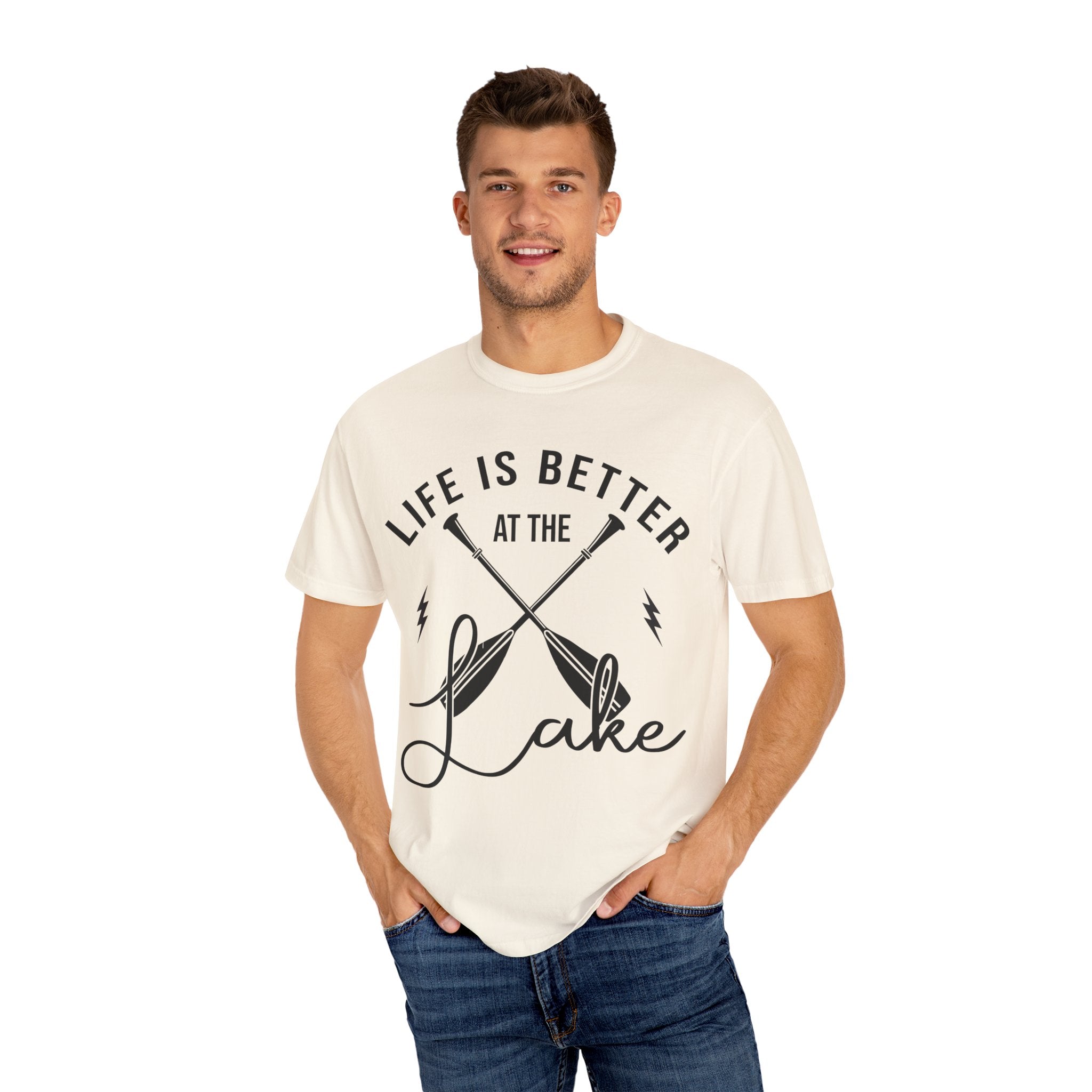 Life is Better at the Lake Unisex T-Shirt, Lake Lover Gift, Boating Shirt, Summer Outfit, Family Vacation Tee