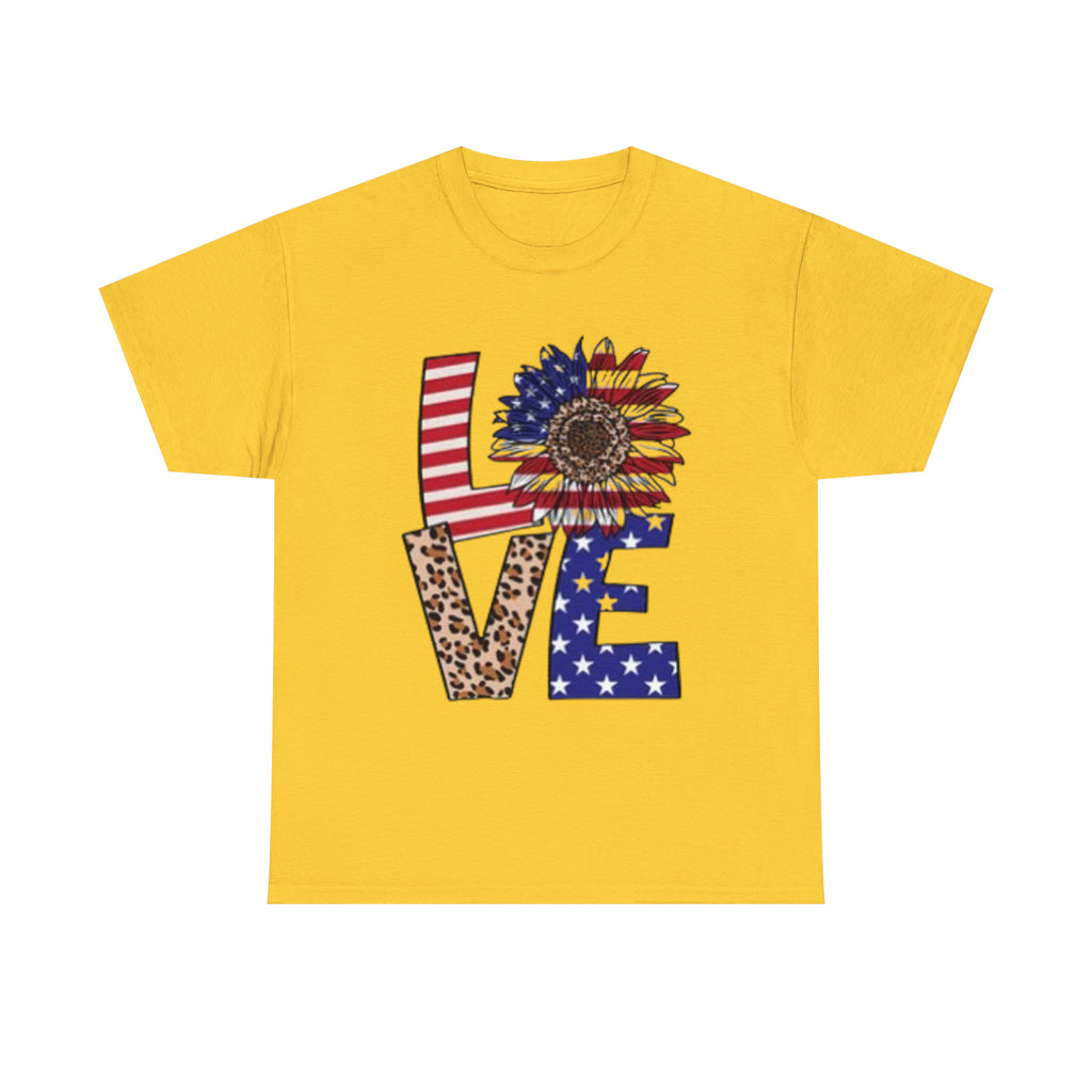 USA love-  Heavy Cotton Tee