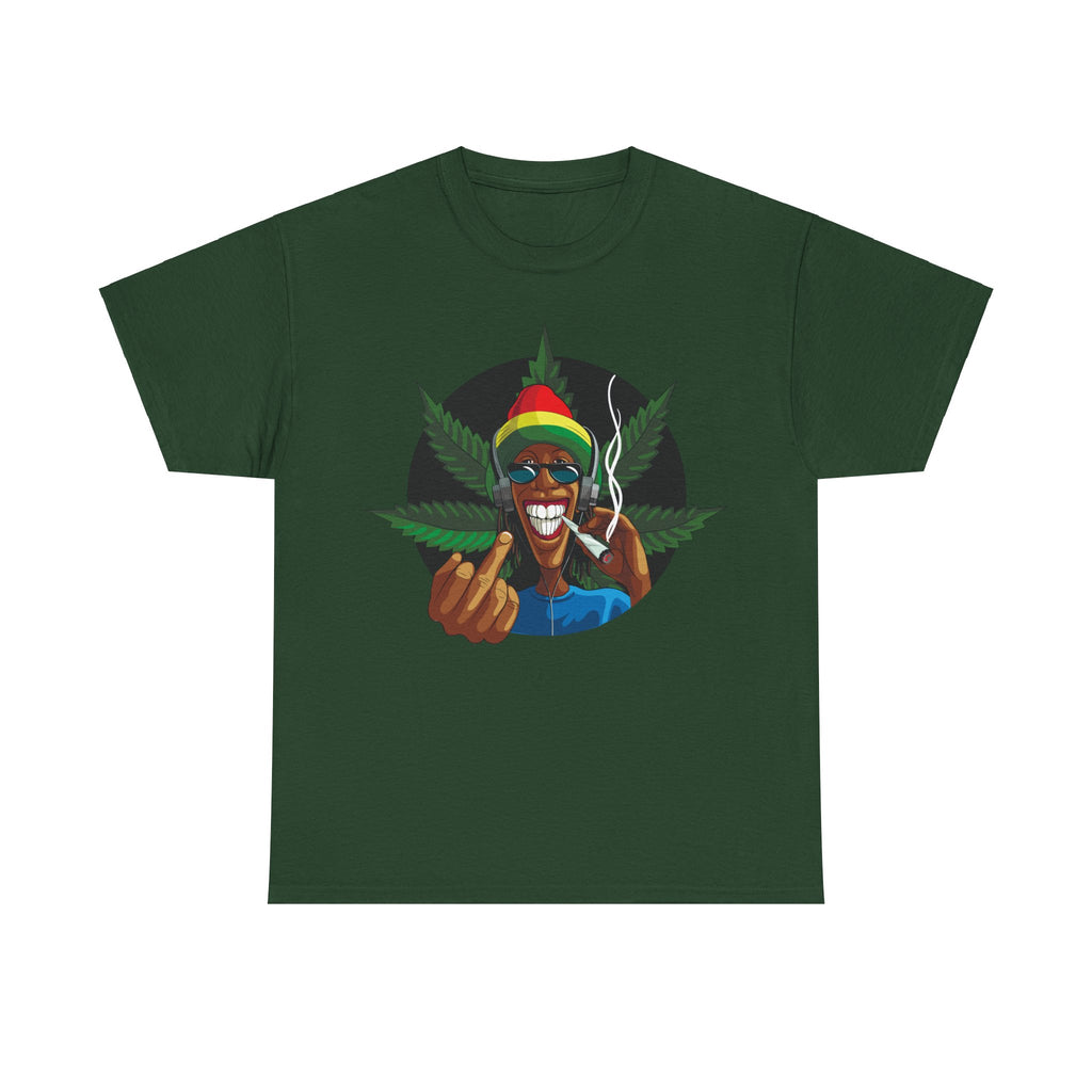 Fu # weed- Unisex Heavy Cotton Tee shirt