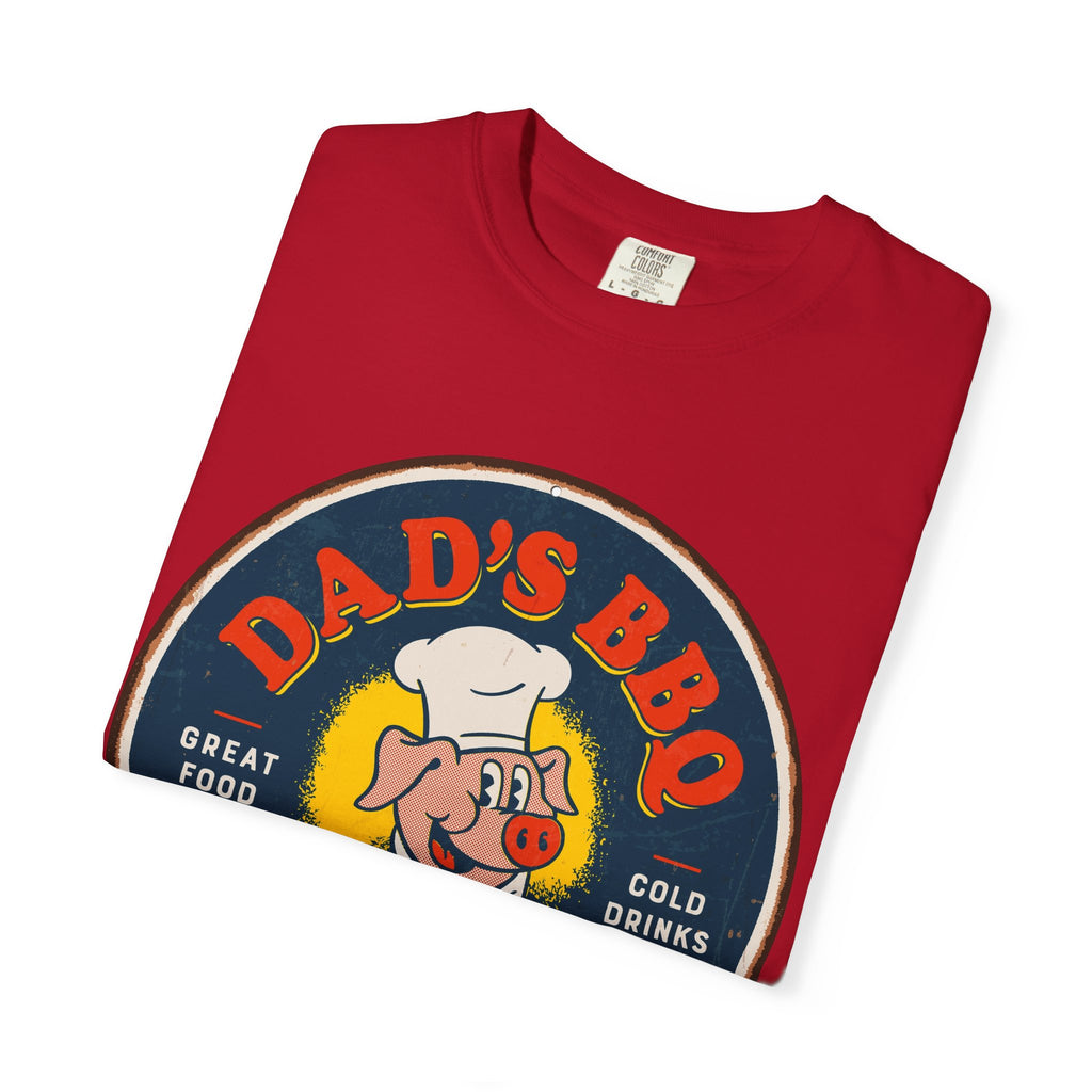 Dad's BBQ T-Shirt - Chill & Grill Design