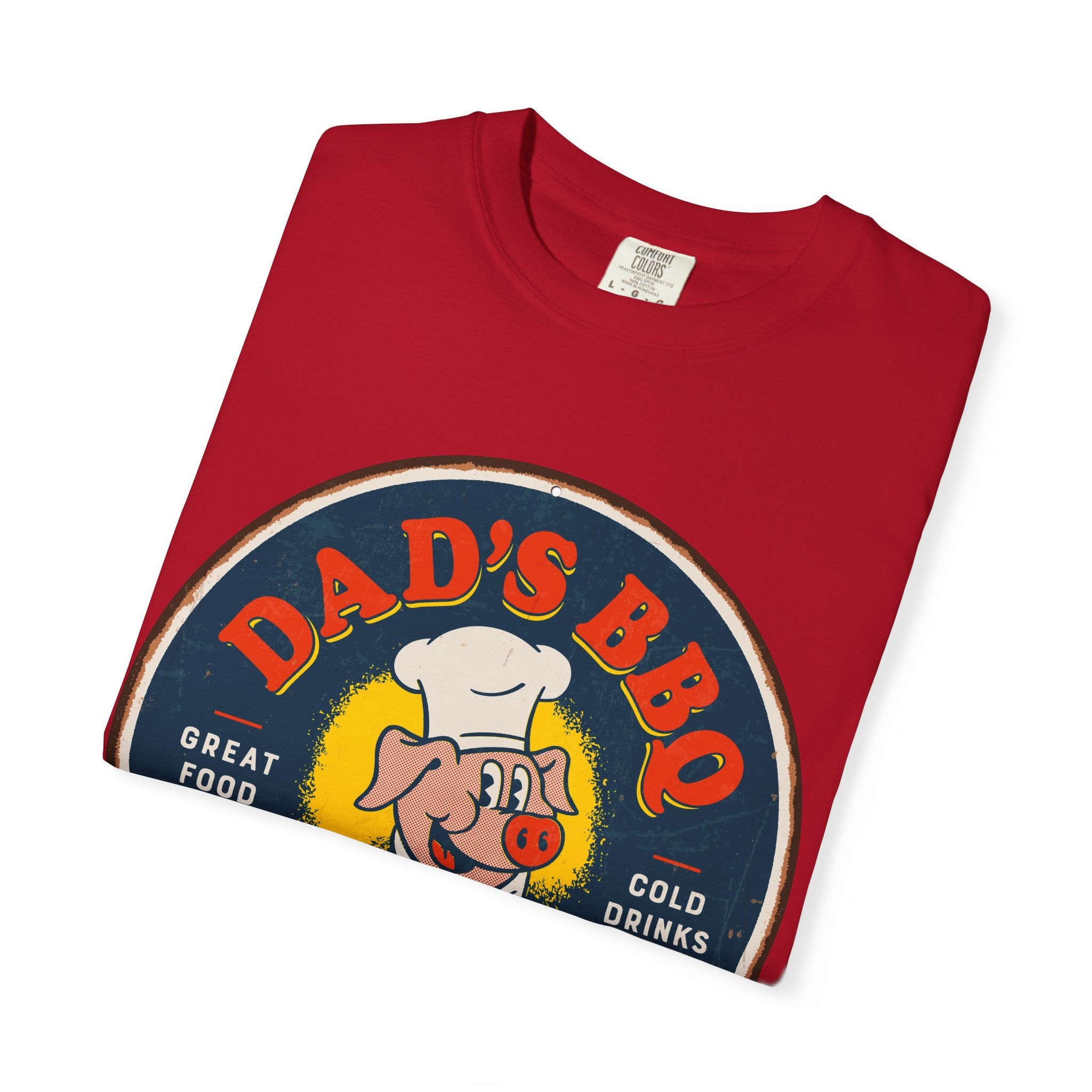 Dad's BBQ T-Shirt - Chill & Grill Design