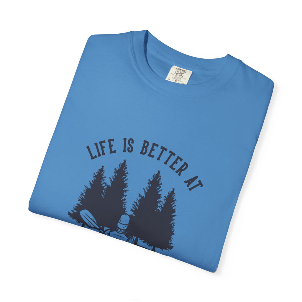 Lake Life Unisex Garment-Dyed T-Shirt - "Life is Better at the Lake"