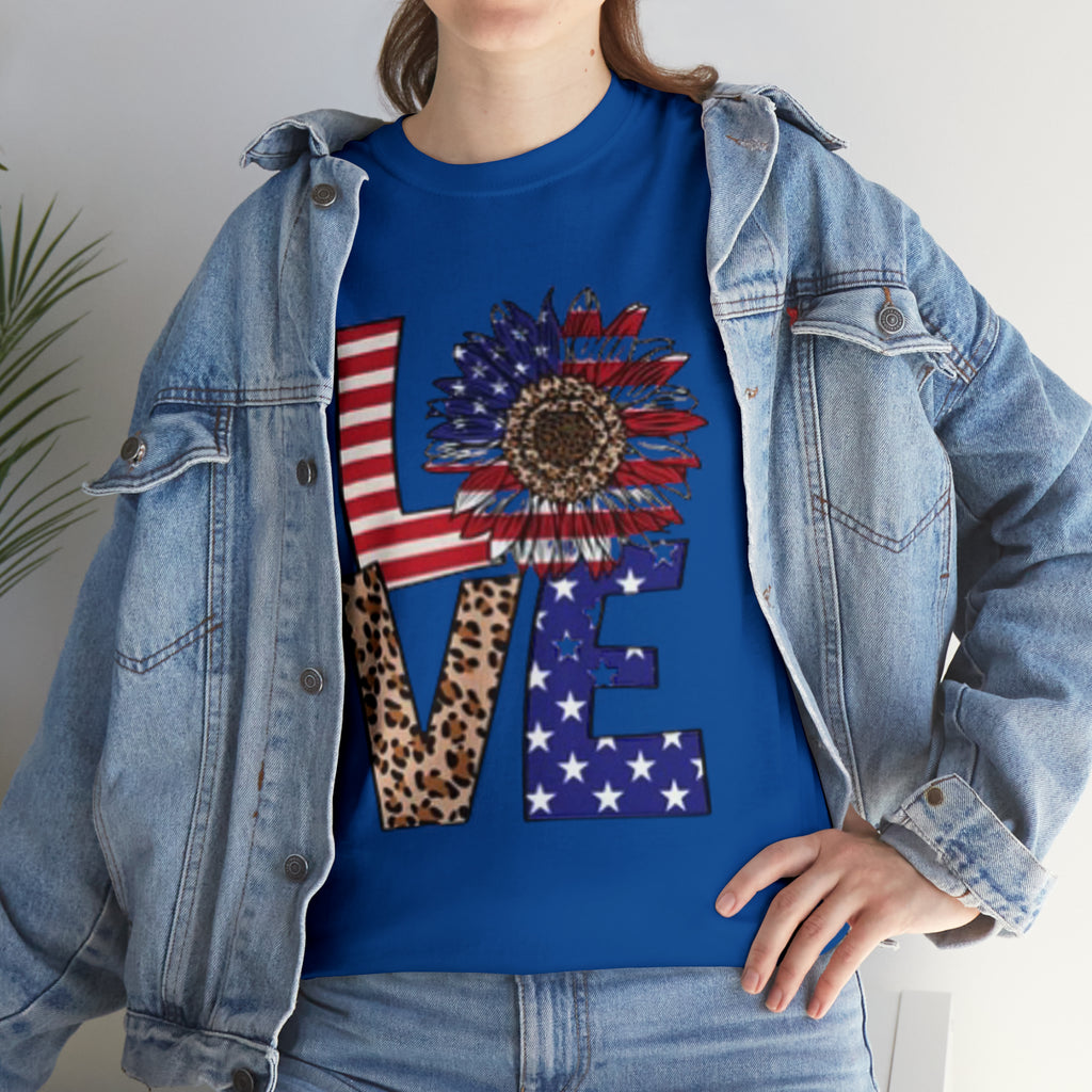 USA love-  Heavy Cotton Tee