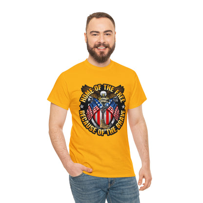 Home of the brave - Unisex Heavy Cotton Tee