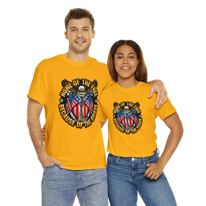 Home of the brave - Unisex Heavy Cotton Tee