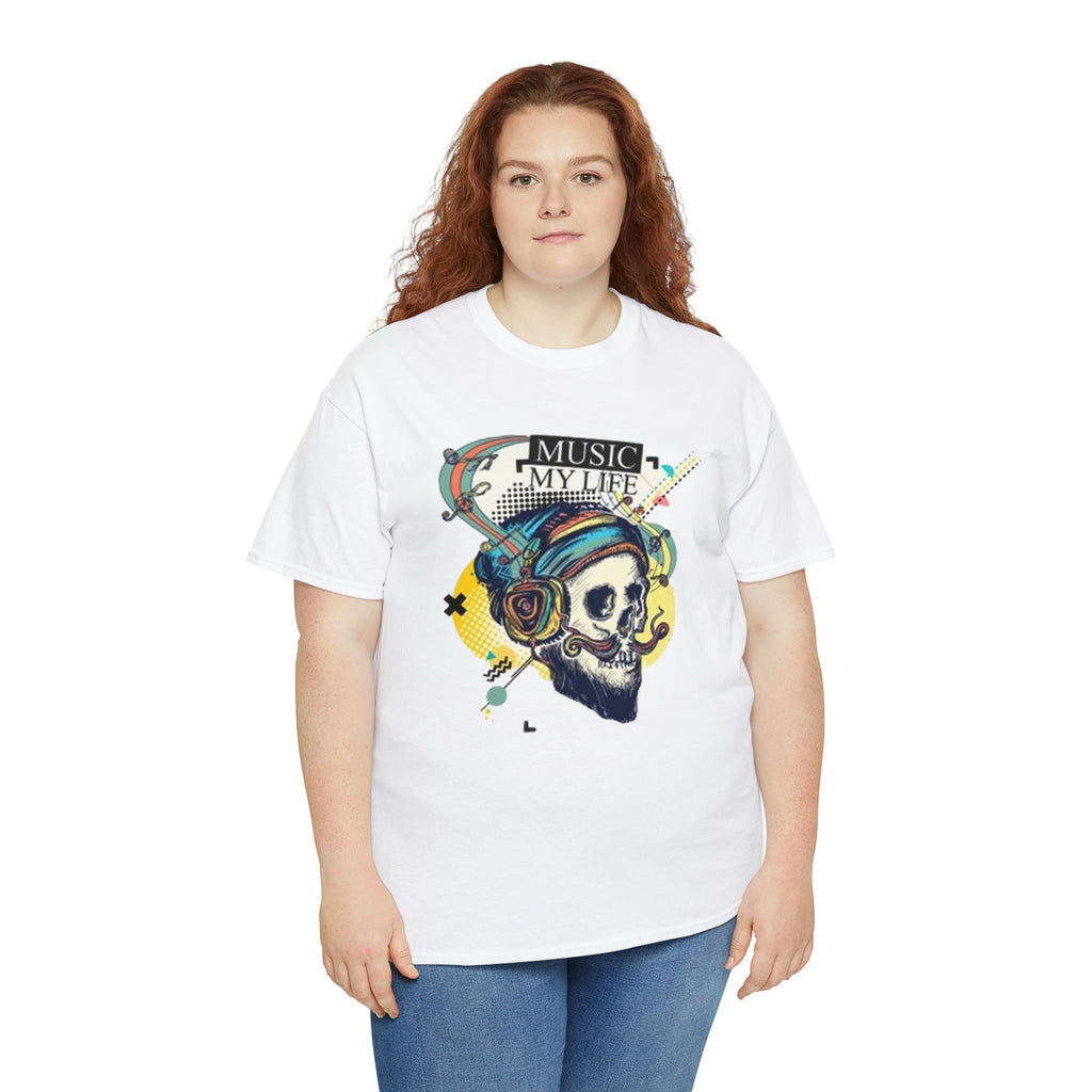 Music my life- Heavy Cotton Tee