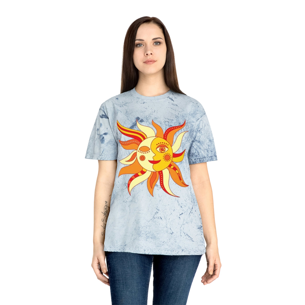 Sun and moon- Unisex Color Blast T-Shirt