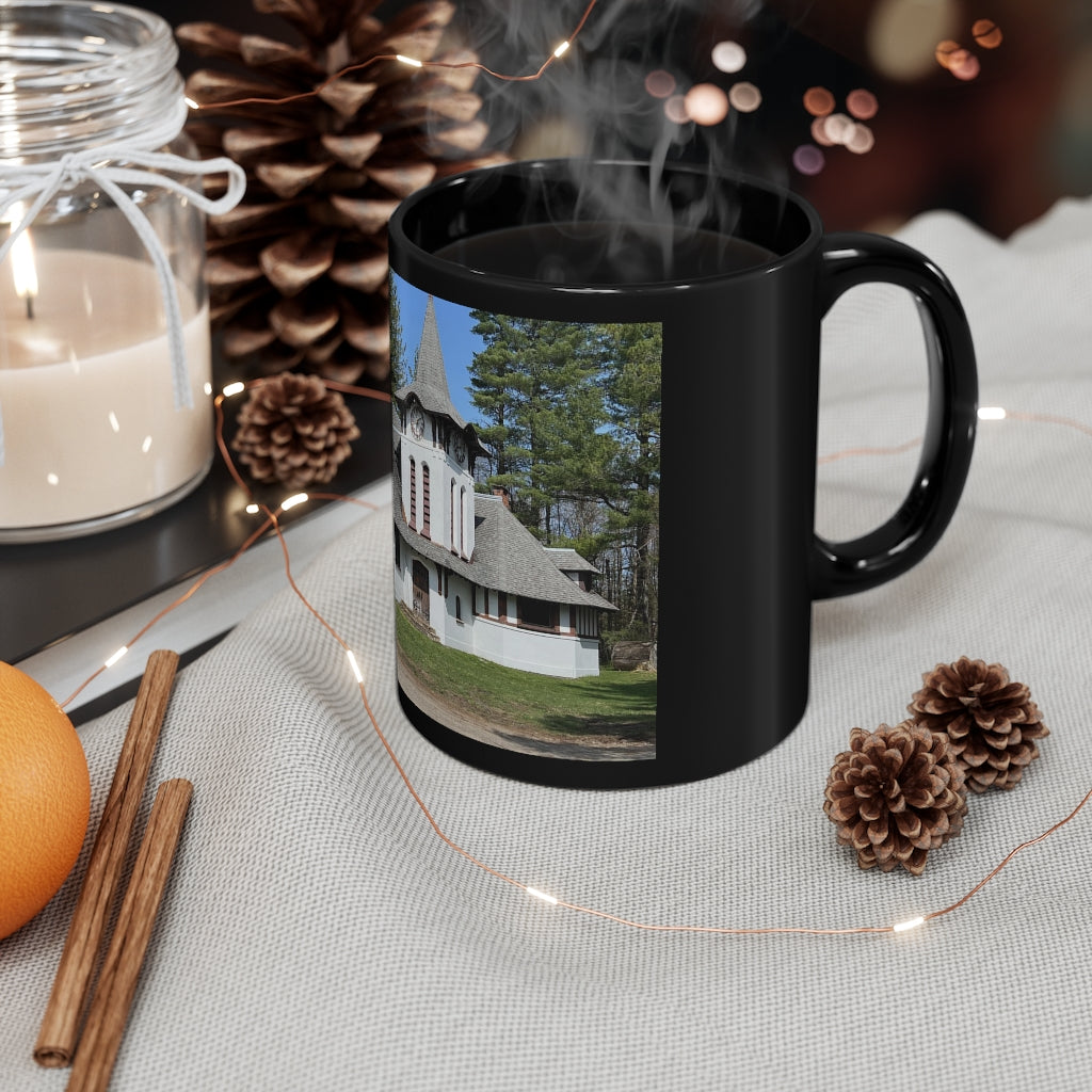 White fathers - 11oz Black Mug