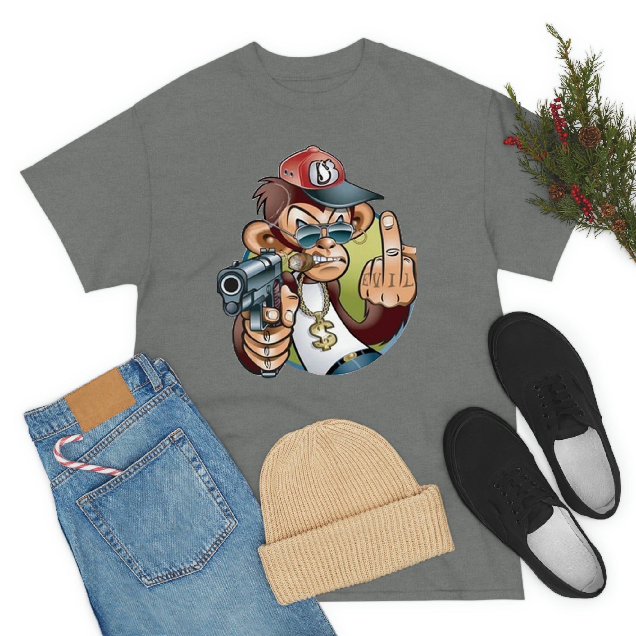 Gangster- Heavy Cotton Tee