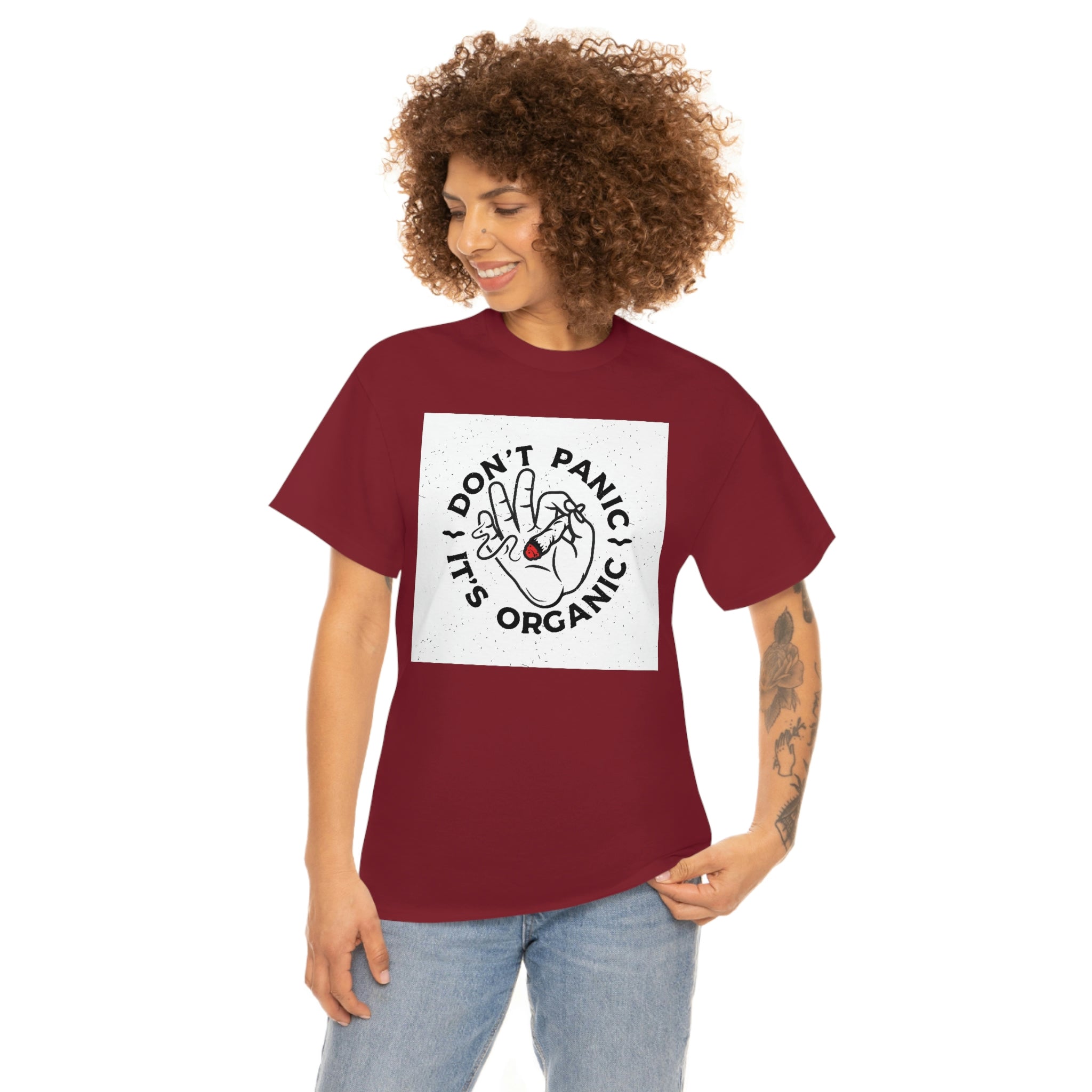 Don’t panic— Unisex Heavy Cotton Tee