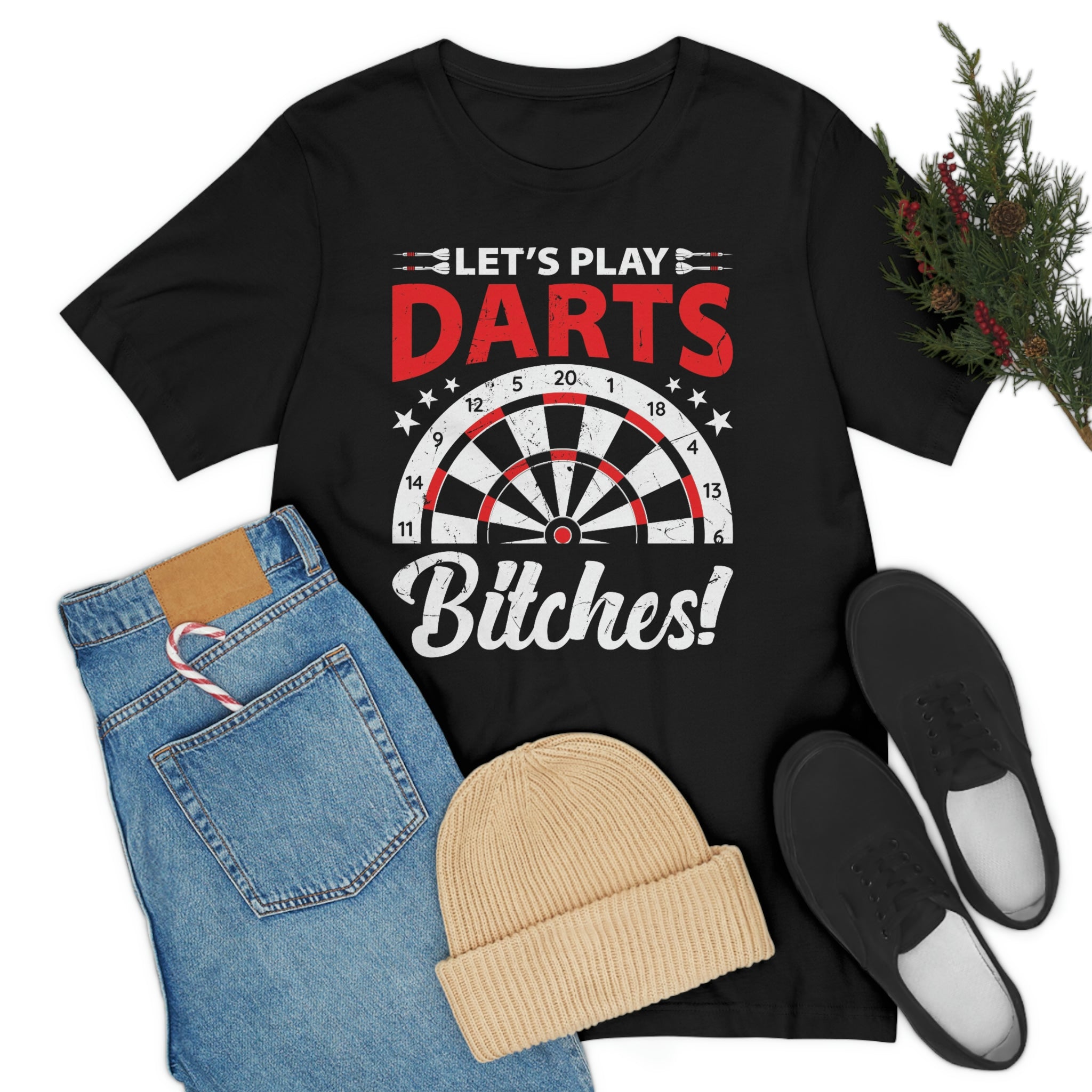 Darts— Unisex Jersey Short Sleeve Tee