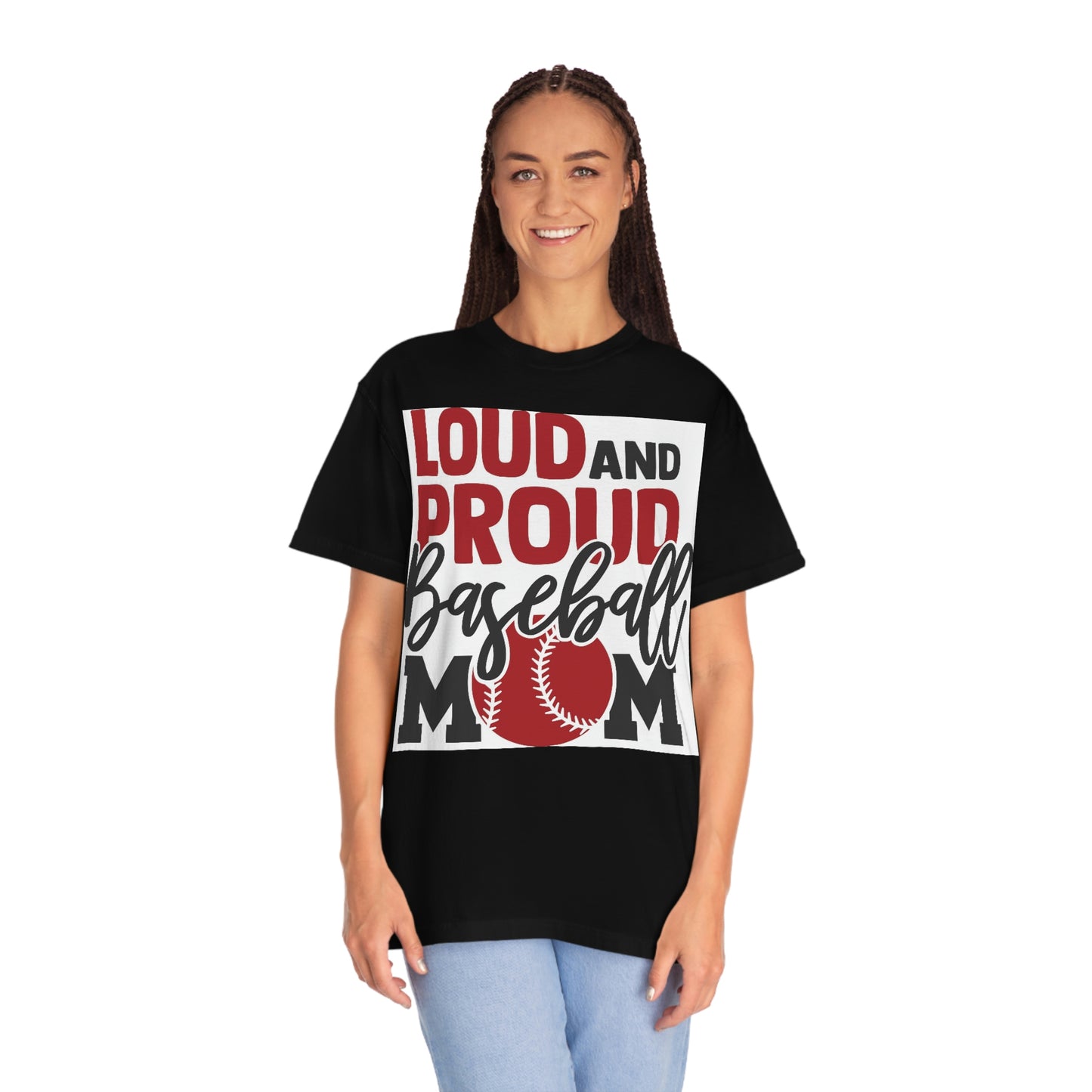 Baseball mom— Garment-Dyed T-shirt