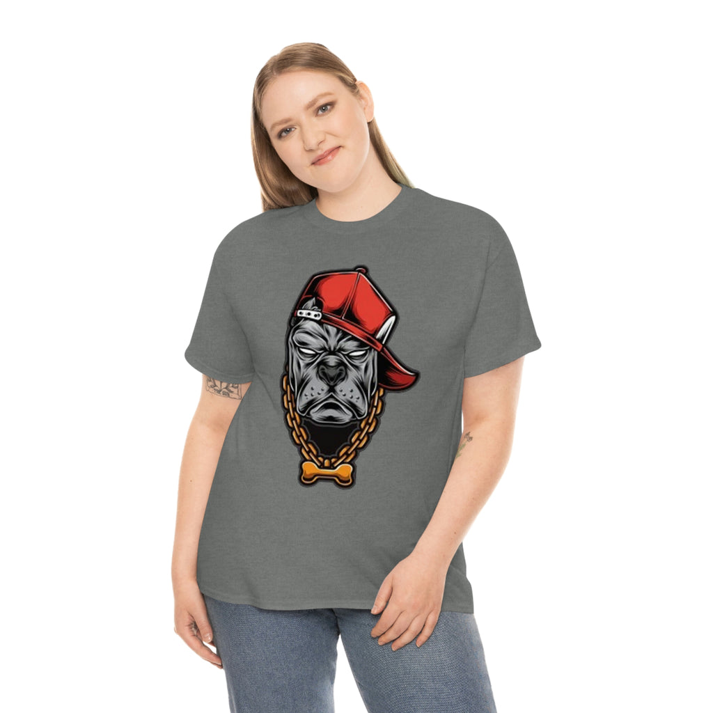 Gangster dog- Heavy Cotton Tee