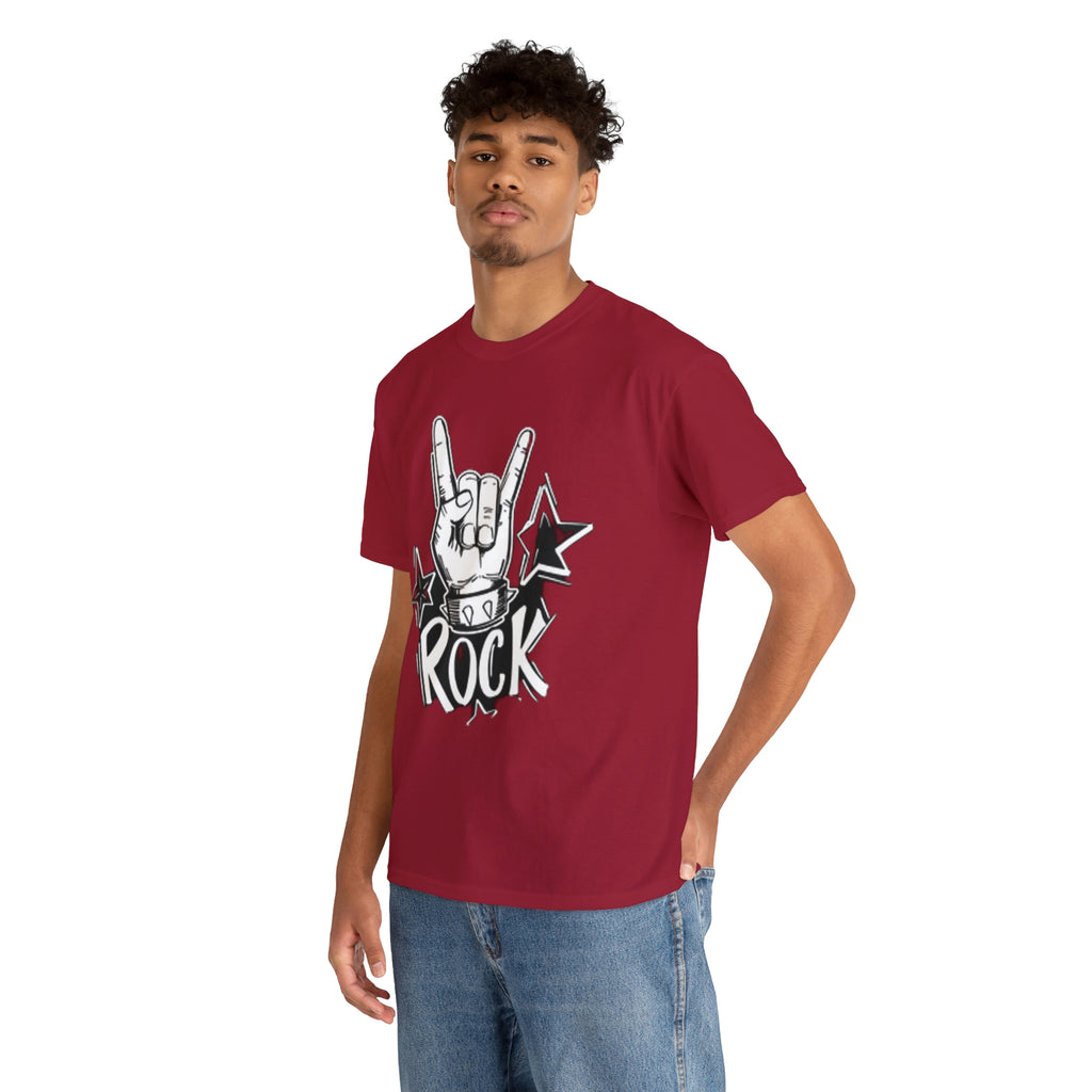 Rock- Heavy Cotton Tee